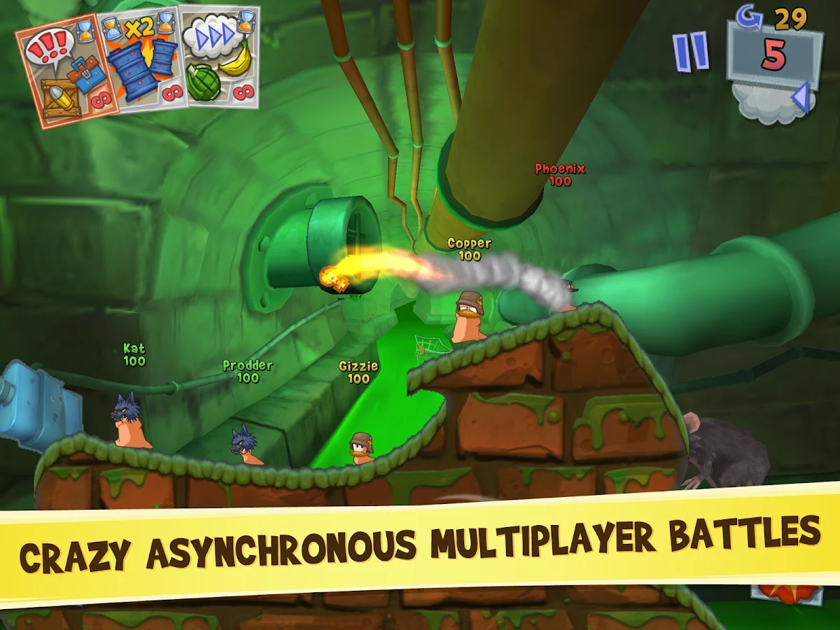 Worms 3 - Captura de pantalla