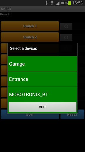 MXRC1 Bluetooth Remote Control