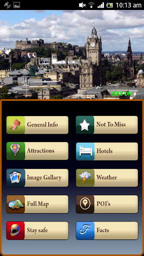 【免費旅遊App】Edinburgh Offline Map Guide-APP點子