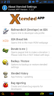 Free Xtended Settings Pro APK for Android