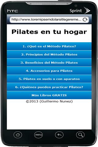 Pilates en tu Hogar