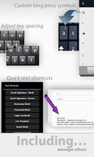 Thumb Keyboard Screenshot
