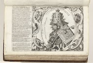 Spotprent op paus Clemens XI, 1705