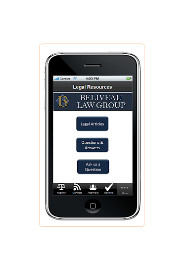 【免費商業App】Beliveau Law Group-APP點子