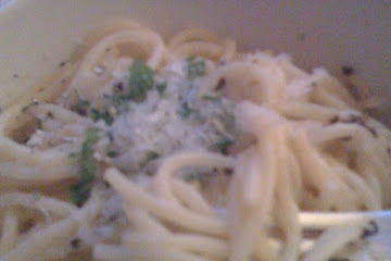 Spaghetti with Marscapone and Lemon