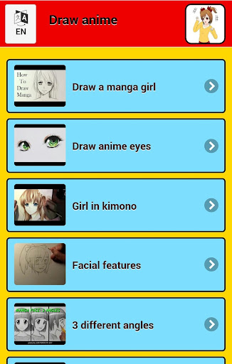 Draw anime