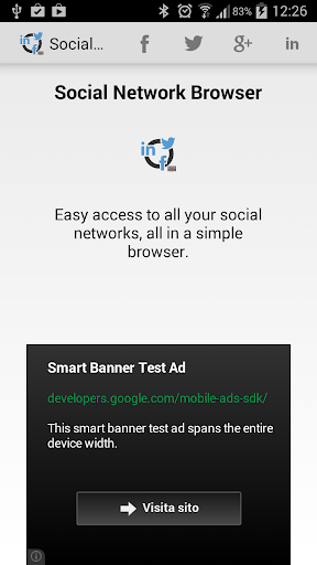 Social Network Browser