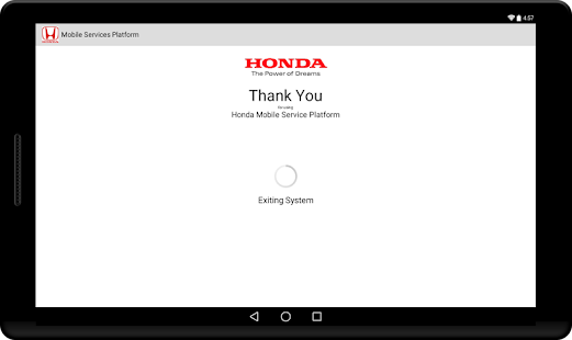 Honda Mobile Services Screenshots 0