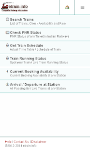 Indian Railways @etrain.info Screenshots 16