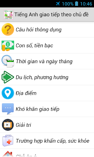 【免費教育App】Tiếng Anh giao tiếp - chủ đề-APP點子