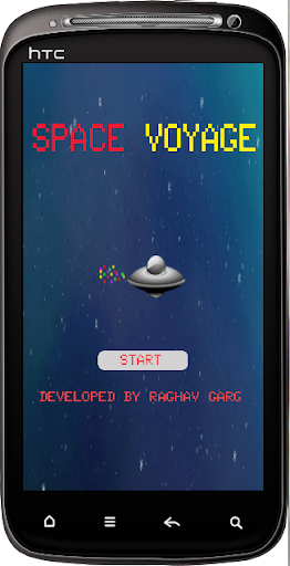 Space voyage game