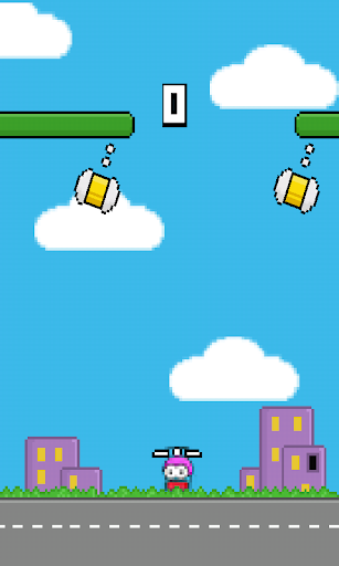 Flappy copter-Swing Up