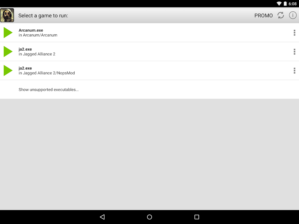   ExaGear RPG – Capture d'écran 