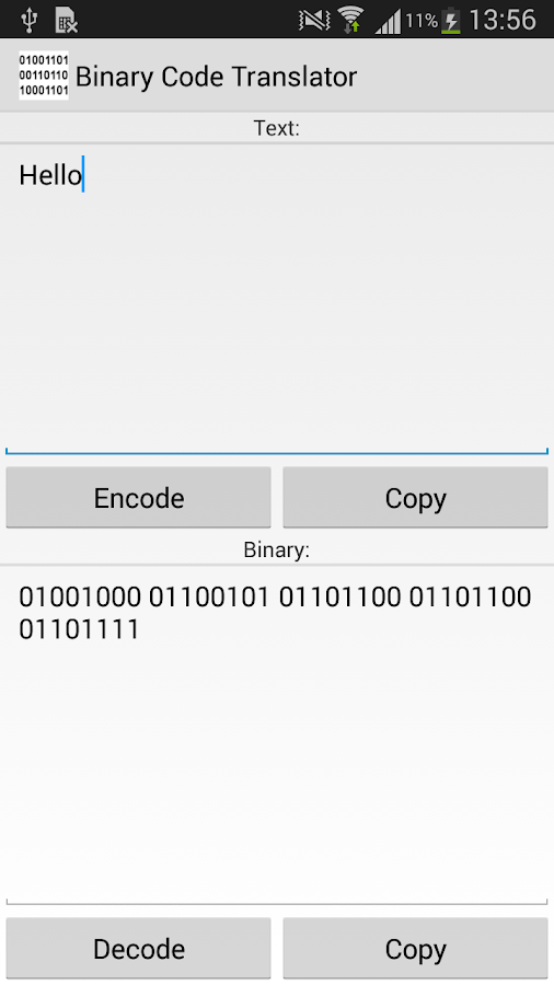 Binary Code Translator - Android Apps on Google Play