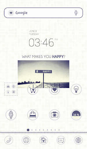 find happiness dodol theme