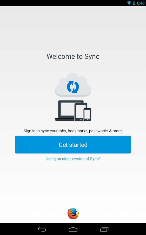Firefox Browser for Android screenshot