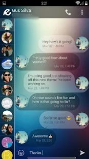 Evolve SMS Theme - BH Dip 3 - screenshot thumbnail