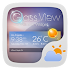 Glass View Theme GOWeather1.2