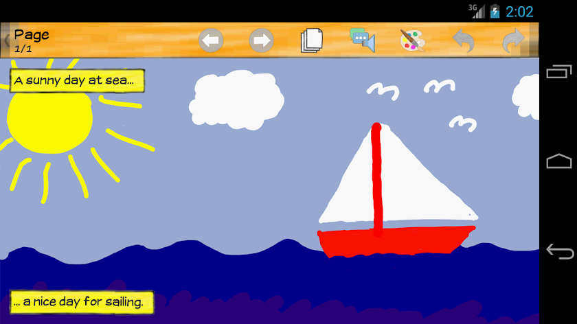 Kids Story Creator Screen 2