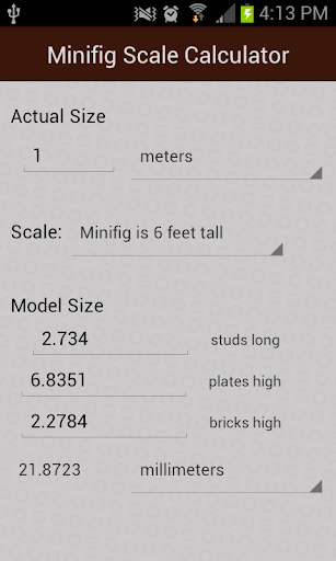 免費下載工具APP|Minifig Scale Calculator app開箱文|APP開箱王