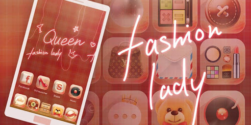 Fashion Lady GO Launcher Theme