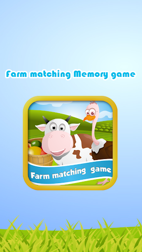 Farm matching Memory game