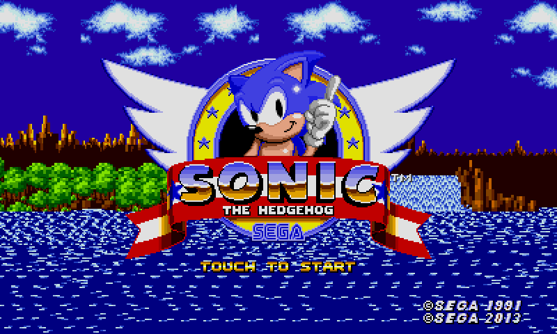 Android application Sonic The Hedgehog screenshort