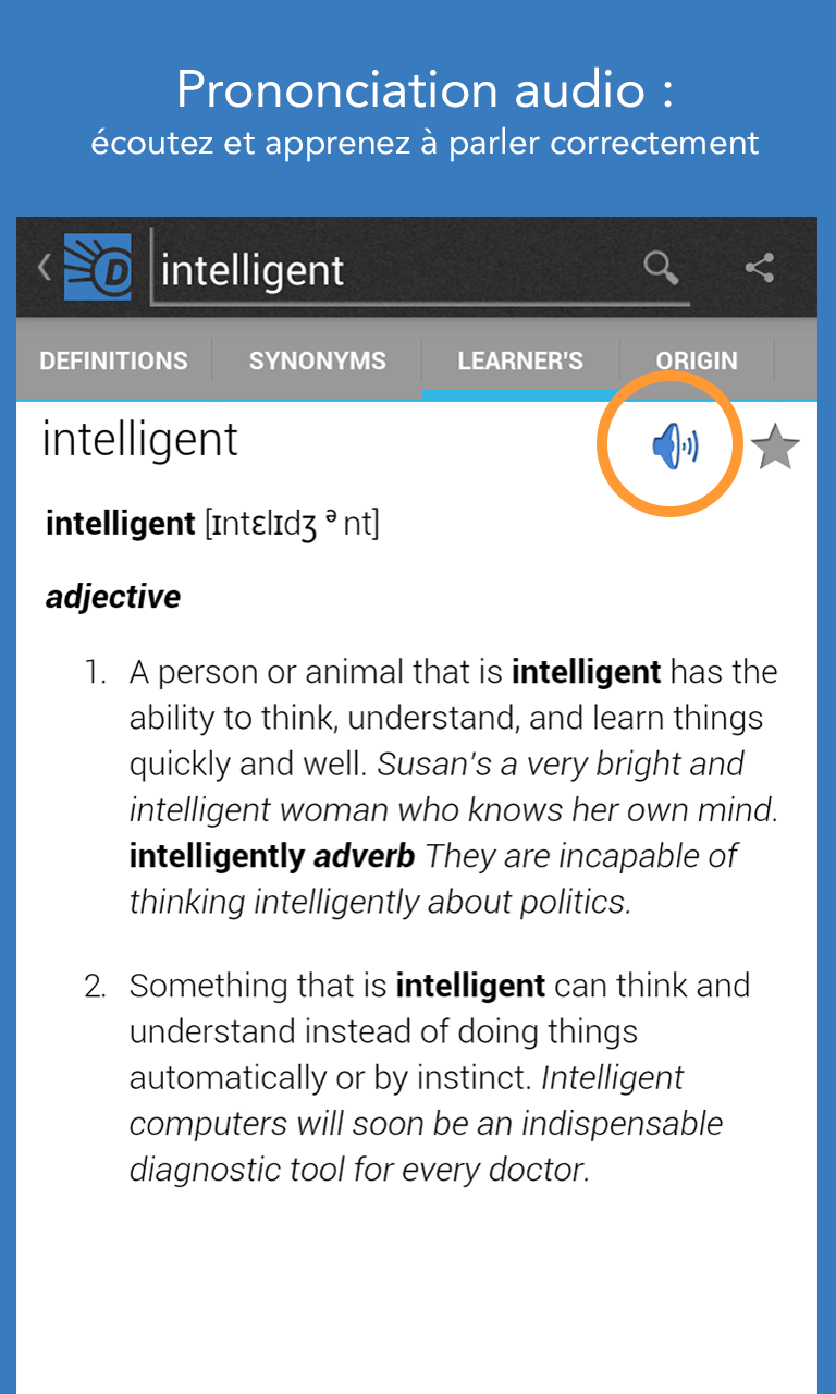 Dictionary.com Screen 1