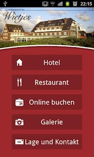 Strandhotel Wietjes App Screenshots 0
