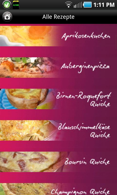 iKochen Kuchen und Quiches Screen 3