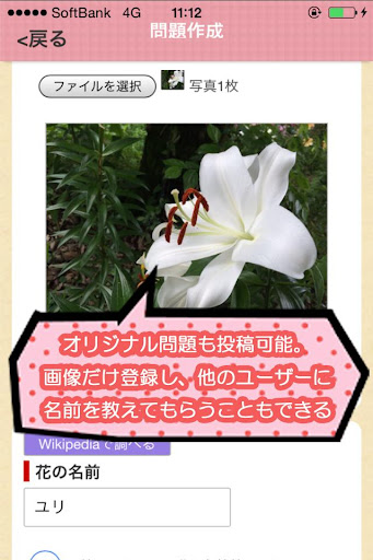 【免費教育App】ゲーム感覚でお花が勉強できる　花の名前ダウト-APP點子