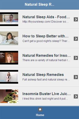 【免費媒體與影片App】Natural Sleep Remedies-APP點子