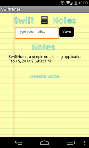 SwiftNotes - Simple Notes
