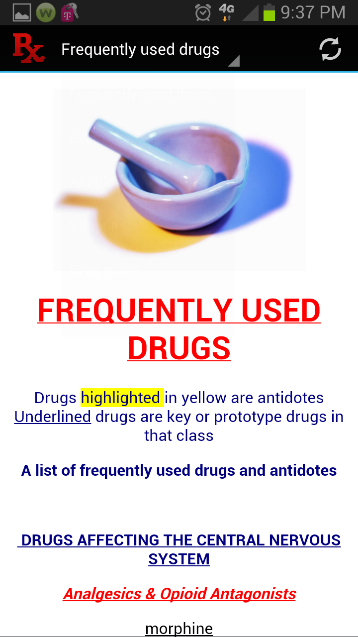 NCLEX Drug Guide-Nursing Screen 2