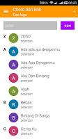 Chord dan lirik lagu APK Ảnh chụp màn hình #2