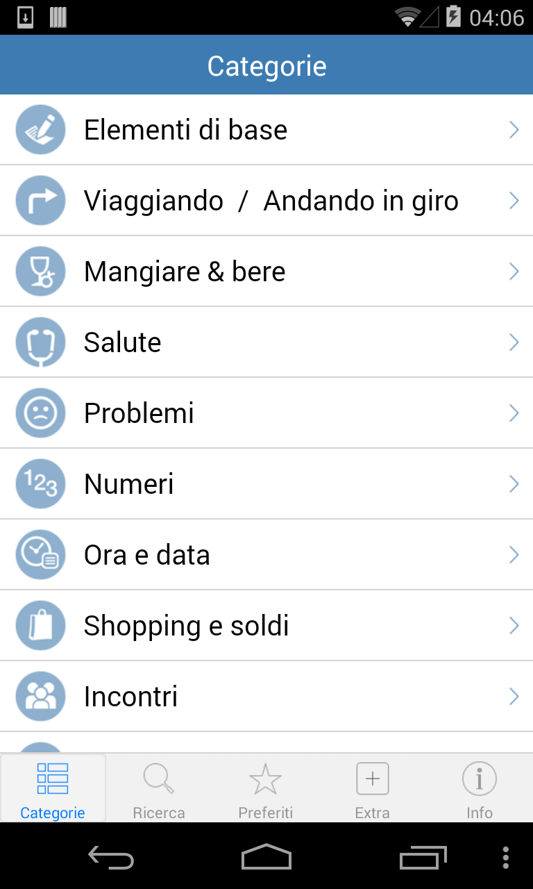 Android application Swedish Translation with Audio screenshort