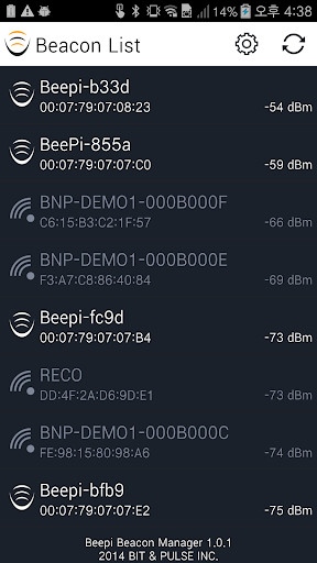 BeePi Beacon Manager