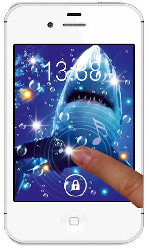 Danger Sharks live wallpaper