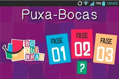 Android application Puxa-Bocas screenshot