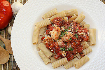 Blackened Shrimp & Crispy Chilled Cucumbers