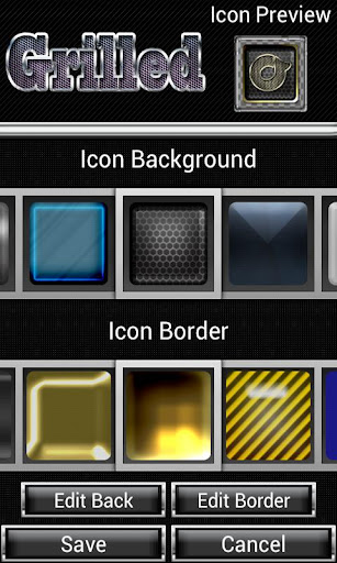 【免費個人化App】Icon Creator Grilled ADW/Nova-APP點子