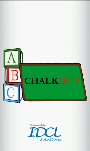 Chalk Out : Learning ABC 123