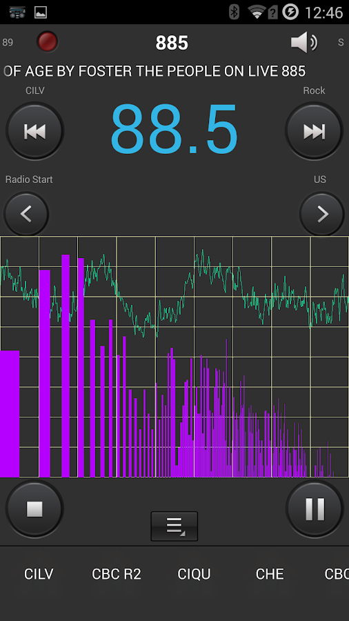Spirit2: Real FM Radio 4 AOSP - screenshot