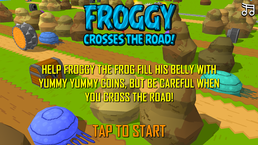 【免費街機App】Froggy Road Crossing Free-APP點子