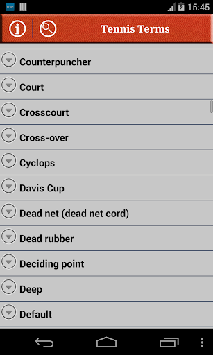 【免費教育App】Tennis Terms-APP點子