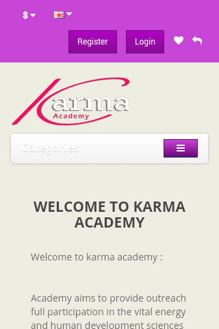 أكاديمية كارما Karma Academy