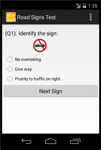 免費下載遊戲APP|Road And Traffic Signs Test app開箱文|APP開箱王