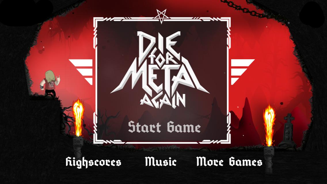 Android application Die For Metal Again screenshort