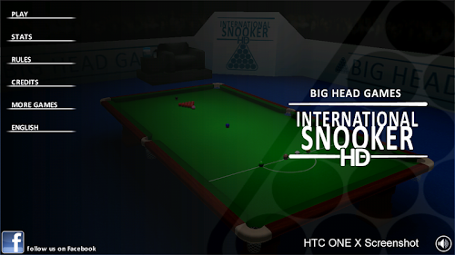 Android application INTERNATIONAL SNOOKER screenshort