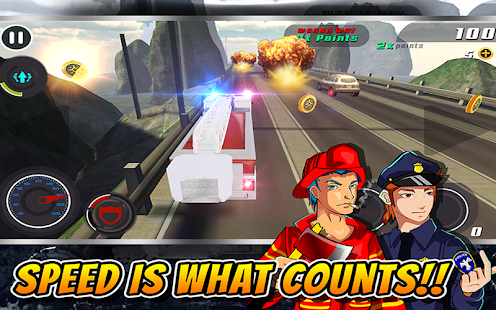 Highway Smash Cop Rider | FREE Android app market